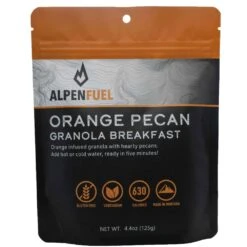 Alpen Fuel Orange Pecan Granola Breakfast Backpacking Meal