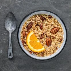 Alpen Fuel Orange Pecan Granola Breakfast Backpacking Meal -BlackOvis alpen fuel orange pecan granola breakfast backpacking meal lifestyle