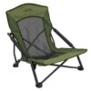 Alps Outdoorz Rendezvous Low-Profile Folding Chair -BlackOvis alps rendezvous low profile folding chair dark green