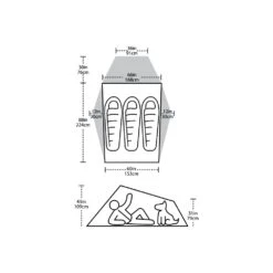 Big Agnes Seedhouse SL3 3 Person Tent -BlackOvis big agnes seedhouse sl3 3 person tent 4