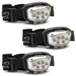 Cyclops Trio 300 Lumen Headlamp - 3 Pack