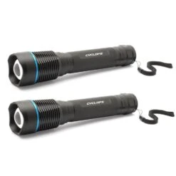 Cyclops Brontes 2000 Lumen Flashlight - 2 Pack
