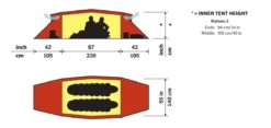 Hilleberg Kaitum 2 Person Tent -BlackOvis hilleberg kaitum2 floorplan