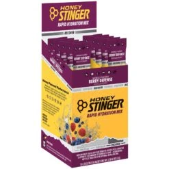 Honey Stinger Rapid Hydration Mix - 10 Pack -BlackOvis honey stinger rapid hydration mix 10 pack berry