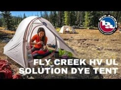 Big Agnes Fly Creek HV UL 2 Person Solution Dye Backpacking Tent -BlackOvis hqdefault 10 59