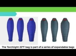 Big Agnes Torchlight Camp 20 Degree Synthetic Sleeping Bag 6 Big Agnes Torchlight Camp 20 Degree Synthetic Sleeping Bag -BlackOvis hqdefault 12 38