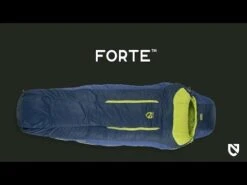 NEMO Forte 20 Degree Synthetic Sleeping Bag 11 NEMO Forte 20 Degree Synthetic Sleeping Bag -BlackOvis hqdefault 12 47
