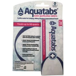 MSR Aquatabs 30 Pack Water Purification Tablets
