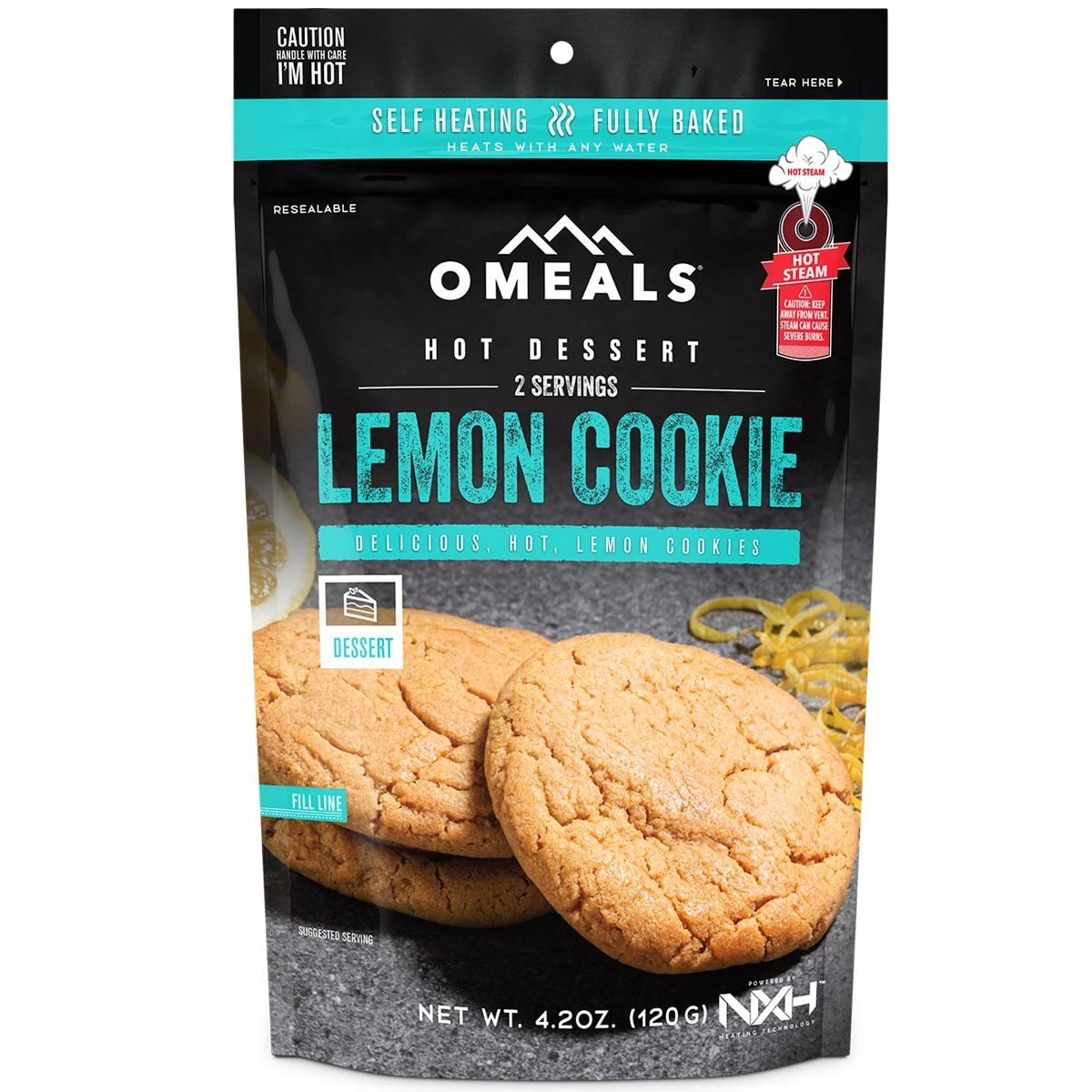 Omeals Lemon Cookies Hot Dessert 3 Omeals Lemon Cookies Hot Dessert