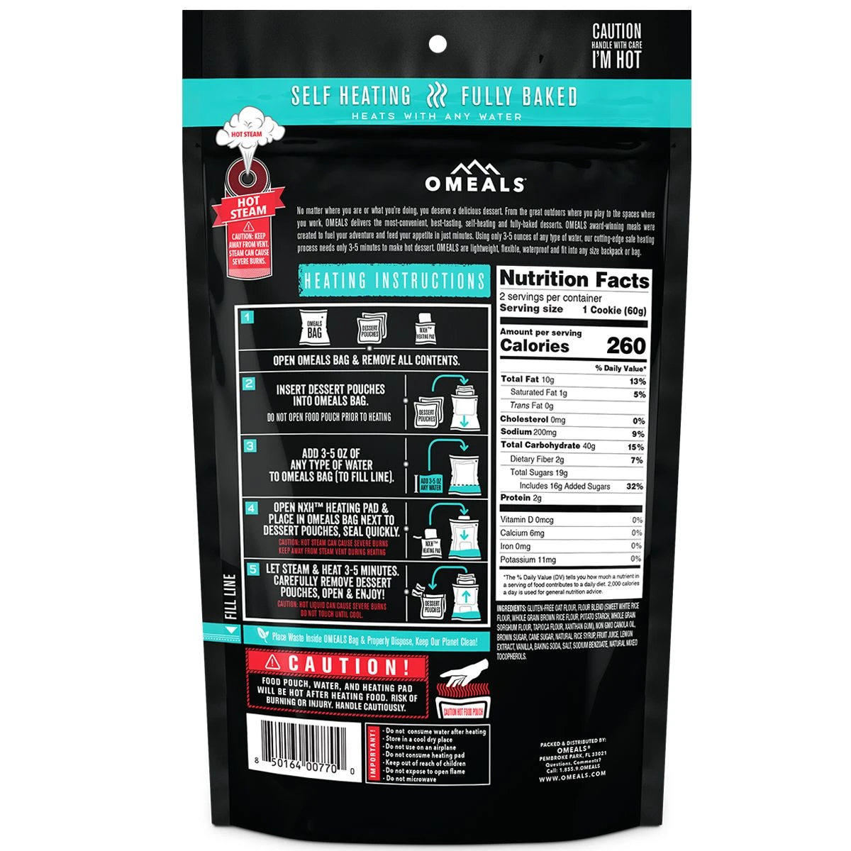 Omeals Lemon Cookies Hot Dessert 4 Omeals Lemon Cookies Hot Dessert - Image 2