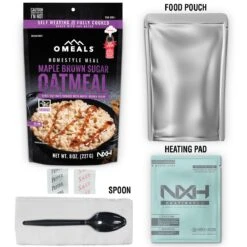 Omeals Maple Brown Sugar Oatmeal Homestyle Meal -BlackOvis omeals maple brown sugar oatmeal homestyle meal 3