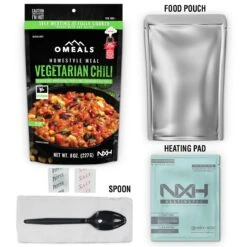 Omeals Vegetarian Chili Homestyle Meal -BlackOvis omeals vegetarian chili homestyle meal 3