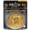 Peak Refuel Chicken Coconut Curry Pouch -BlackOvis peak refuel chicken coconut curry pouch front