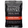 Range Meal Bar Alpine Start Chocolate Peanut Butter & Coffee Bar -BlackOvis range meal bar alpine start chocolate peanut butter coffee bar 1