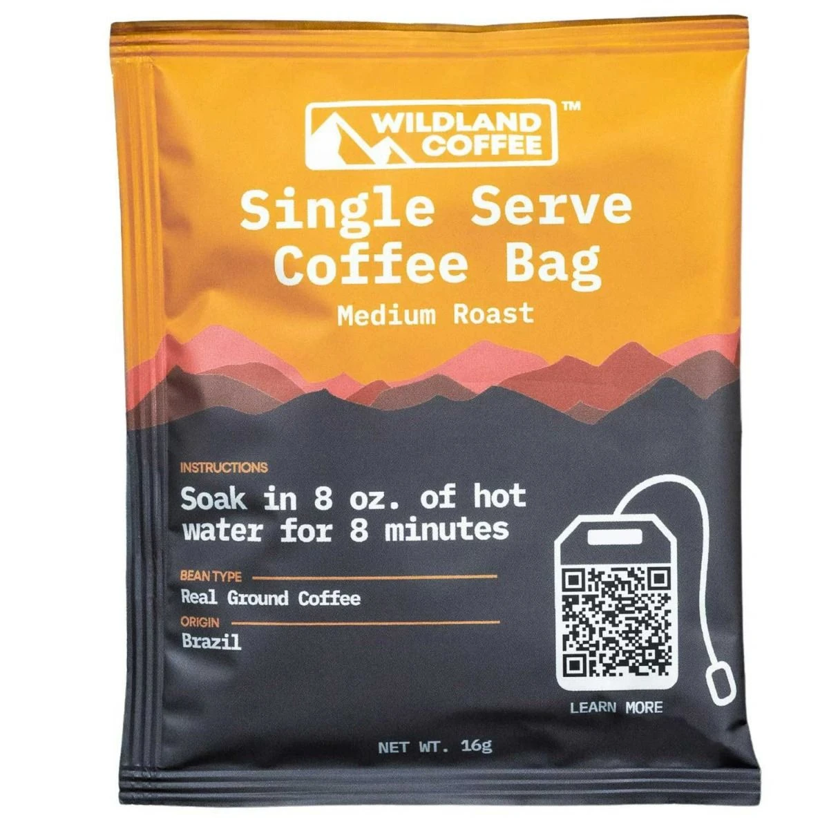 Wildland Coffee Medium Roast Steepable Coffee Bags - 10 Pack 3 Wildland Coffee Medium Roast Steepable Coffee Bags - 10 Pack