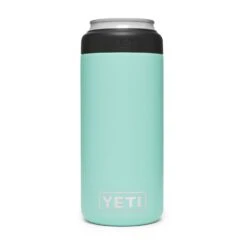 Yeti Rambler 12 Oz Colster Slim Can Insulator -BlackOvis yeti rambler 12 oz colster slim can insulator seafoam